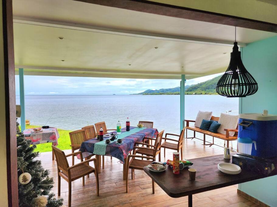 Studio Bord De Mer Fare Tahitea Pension Taputapuapea Ngoại thất bức ảnh